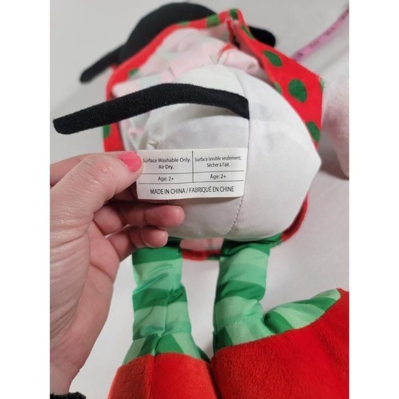 Disney Minnie Mouse Holiday 2018 Plush Stuffed Animal 21” Christmas Collection - Picture 10 of 10